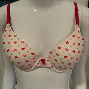 Maidenform Heart Bra, Size 38B